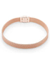 Reflexions Mesh Bracelet Rose Gold - PANDORA - BALAAN 1