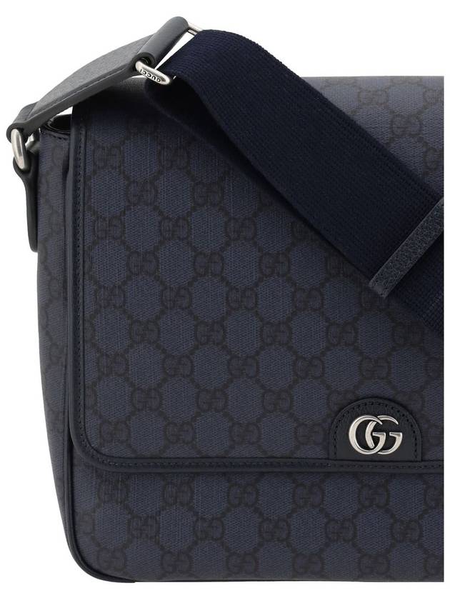 GG Supreme Canvas Messenger Bag Blue - GUCCI - BALAAN 5