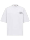 23 fw T-shirt logo 750655QVZ060900 B0040399168 - ALEXANDER MCQUEEN - BALAAN 2