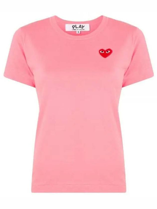 24 AZ T271 051 3 P1T271 Red Heart Waffen Short Sleeve T Shirt - COMME DES GARCONS - BALAAN 1