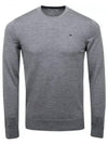 Men's Lyle True Merino Knit Top Grey - J.LINDEBERG - BALAAN 2