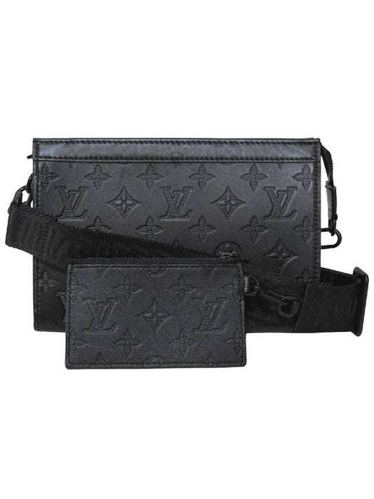 Gaston Wearable Monogram Leather Cross Bag Black - LOUIS VUITTON - BALAAN 1
