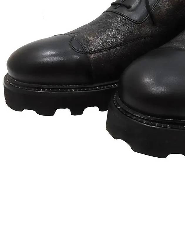 A Testoni Black Leather Wingtip Men s Shoes 6 - A. TESTONI - BALAAN 4