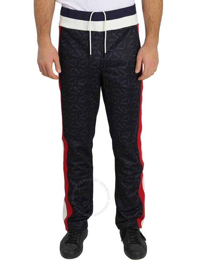 Black Logo Accent Sweatpants Trousers - MONCLER - BALAAN 2