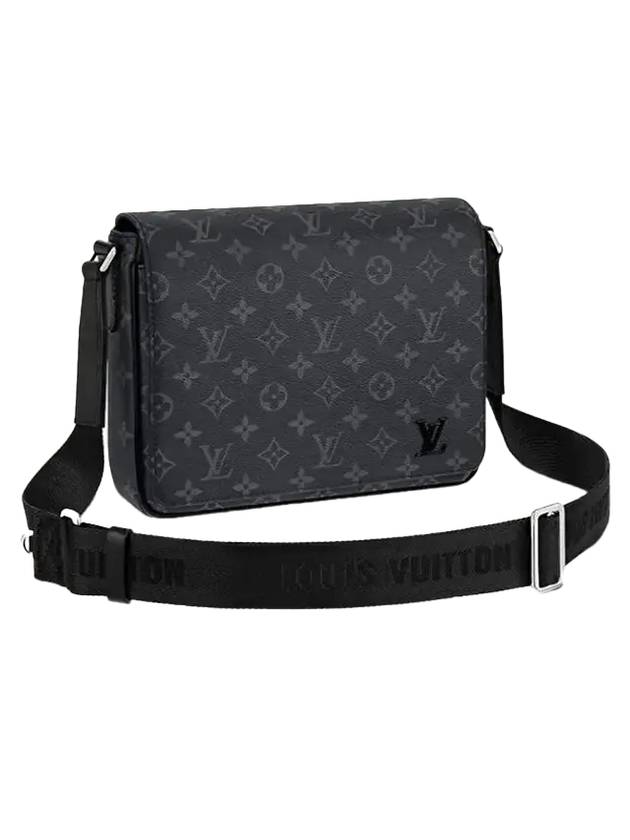 District PM Messenger Bag Black - LOUIS VUITTON - BALAAN.