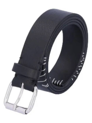 embroidered logo belt black - MARNI - BALAAN 1