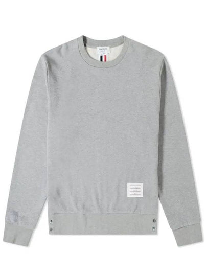 Center Back Stripe Crewneck Sweatshirt Light Grey - THOM BROWNE - BALAAN 2