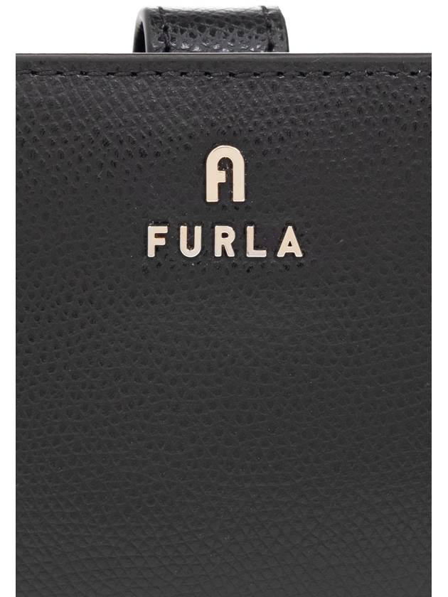 Furla Leather Wallet With Logo, Women's, Black - FURLA - BALAAN 5