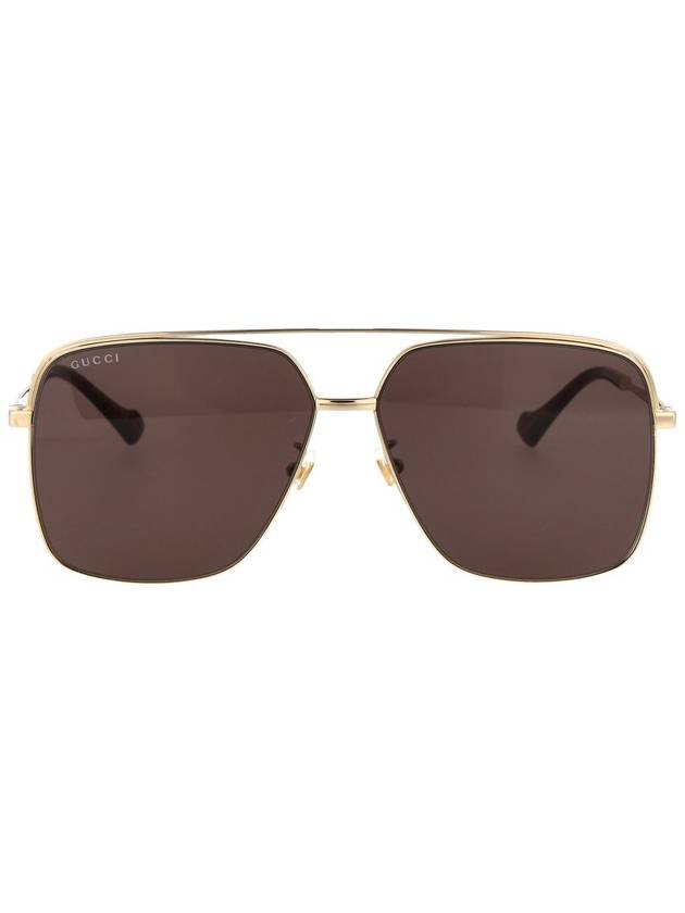 Eyewear Square Sunglasses Brown - GUCCI - BALAAN 2