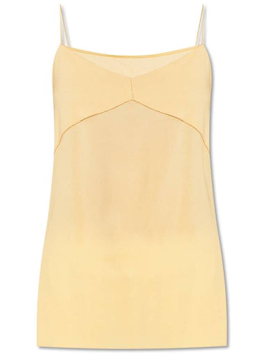 Fabiana Filippi Embellished Tank Top, Women's, Yellow - FABIANA FILIPPI - BALAAN 1