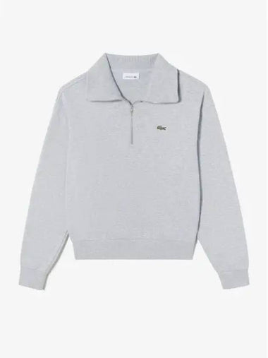 Women s half zip up t shirt SF276E 54N CCA domestic product GQ2N24080698656 - LACOSTE - BALAAN 1