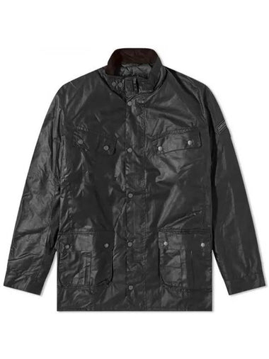 International Tourer Duke Wax Jacket Sage - BARBOUR - BALAAN 1