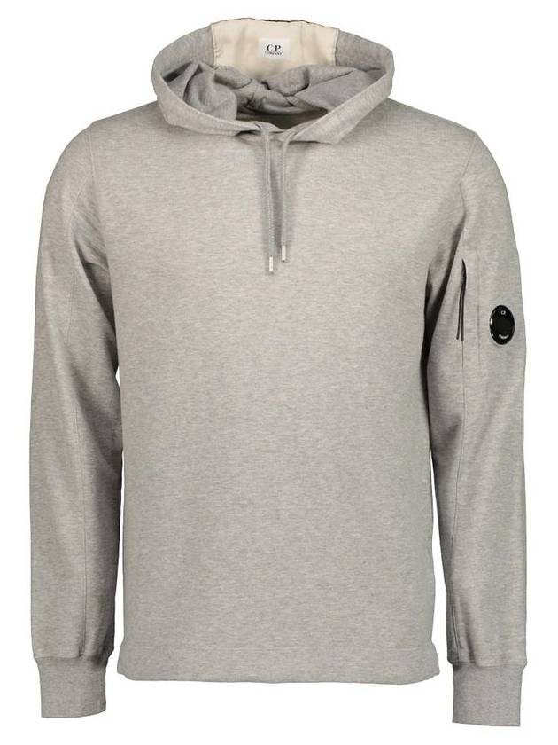 Light Fleece Hoodie Grey - CP COMPANY - BALAAN 2