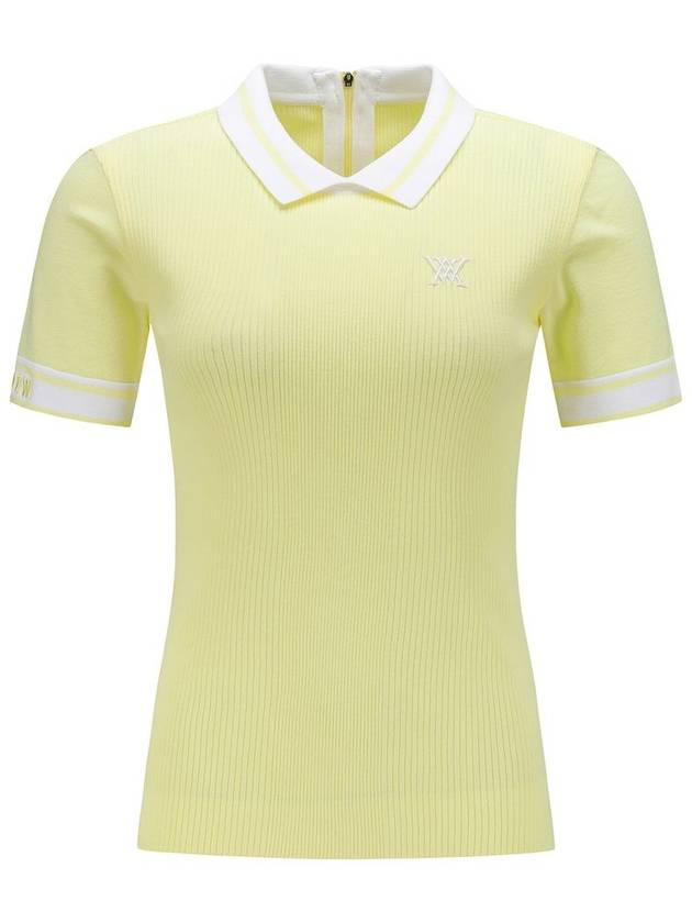 WOMEN COLLAR CORDUROY SHORT SWEATERYE - ANEWGOLF - BALAAN 1