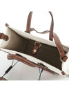 Mini Two-Tone Canvas and Leather Freya Tote Bag Natural Tan - BURBERRY - BALAAN 6