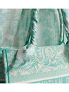 Toile de Jouy Sauvage Mitzah Silk Twill Scarf Aquamarina - DIOR - BALAAN 5