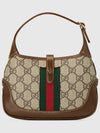 GG Supreme Mini Jackie 1961 Cross Bag Brown Beige - GUCCI - BALAAN 4