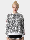 Women's Leopard Sweatshirt White - AOX - BALAAN 3