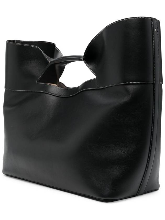 The Bow Large Tote Bag Black - ALEXANDER MCQUEEN - BALAAN 11