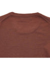 Women's Embroidered Logo Bea Wool Knit Top Brown - VIVIENNE WESTWOOD - BALAAN 8