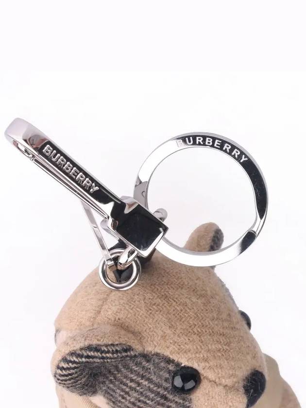 Trench Coat Thomas Bear Charm Key Holder Archive Beige - BURBERRY - BALAAN 4