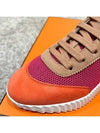 Bouncing Mesh Low Top Sneakers Rose - HERMES - BALAAN 7