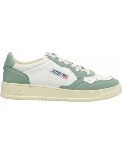 Medalist Bicolor Low Top Sneakers Green - AUTRY - BALAAN 2