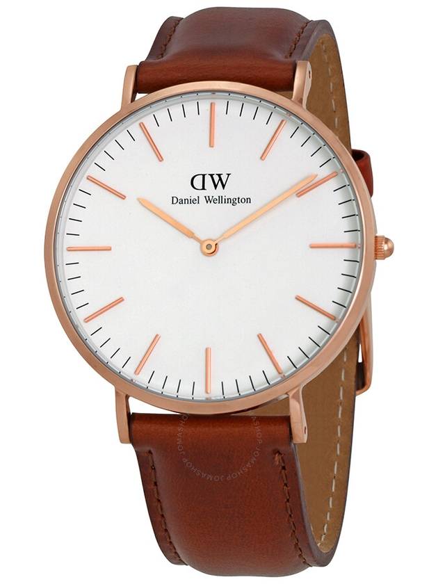 Daniel Wellington St Mawes Cream Dial Men's Watch DW00100006 - DANIEL WELLINGTON - BALAAN 1