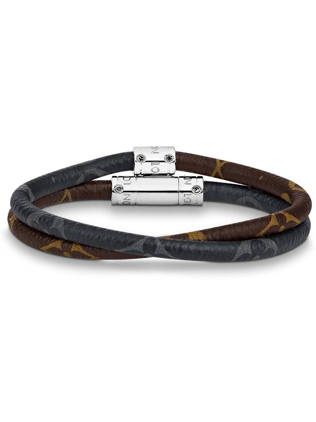 Keep It Double Leather Bracelet - LOUIS VUITTON - BALAAN 3