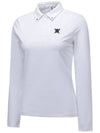 Official WOMEN SIGNATURE LOGO LONG T SHIRT WH - ANEWGOLF - BALAAN 3