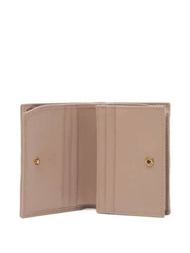 GG Marmont Matelasse Flap Card Wallet Dusty Pink - GUCCI - BALAAN 3