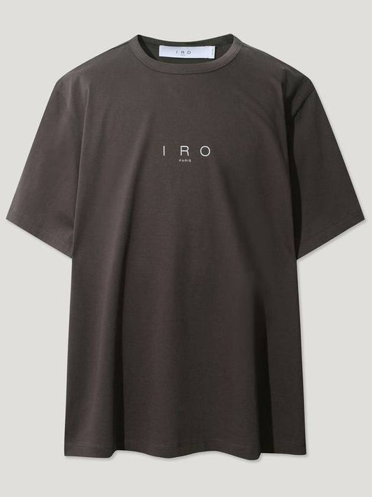 BACHAUMONT LOGO BASIC SHORT SLEEVE T SHIRT - IRO - BALAAN 1