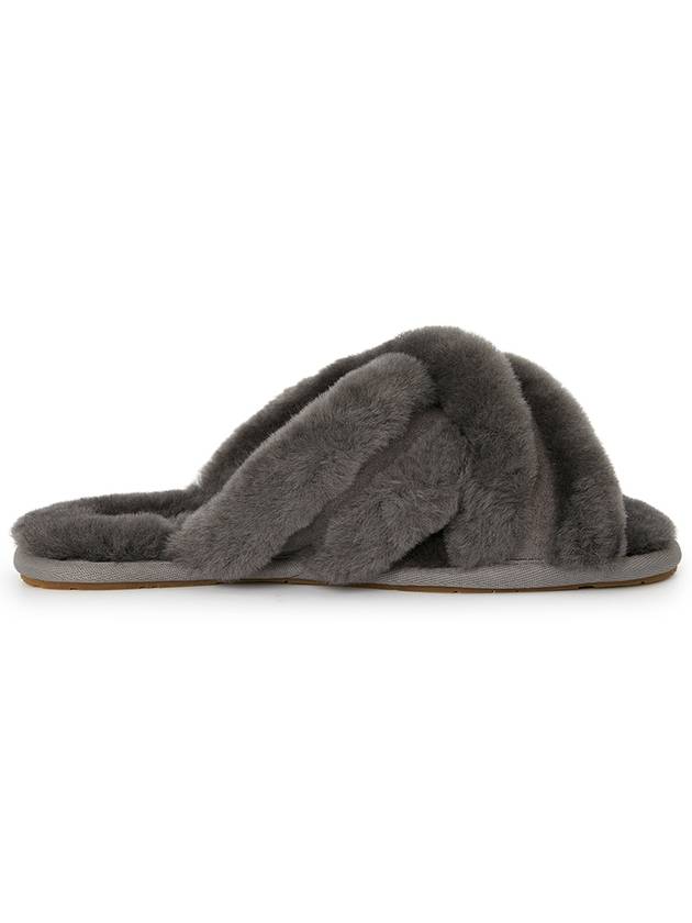 Scuffita Fur Slippers Grey - UGG - BALAAN 5