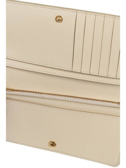 Marc Jacobs Leather Wallet ‘Snapshot’, Women's, Beige - MARC JACOBS - BALAAN 2