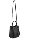 Pannier Saffiano Leather Medium Tote Bag Black - PRADA - BALAAN 5