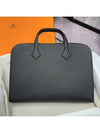 Victoria Light Brief Case 35 Black - HERMES - BALAAN 1