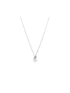 Matrix Crystal Pearl Pendant Round Cut Necklace White - SWAROVSKI - BALAAN 2