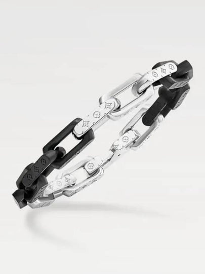 Monogram Chain Bracelet Silver - LOUIS VUITTON - BALAAN 2