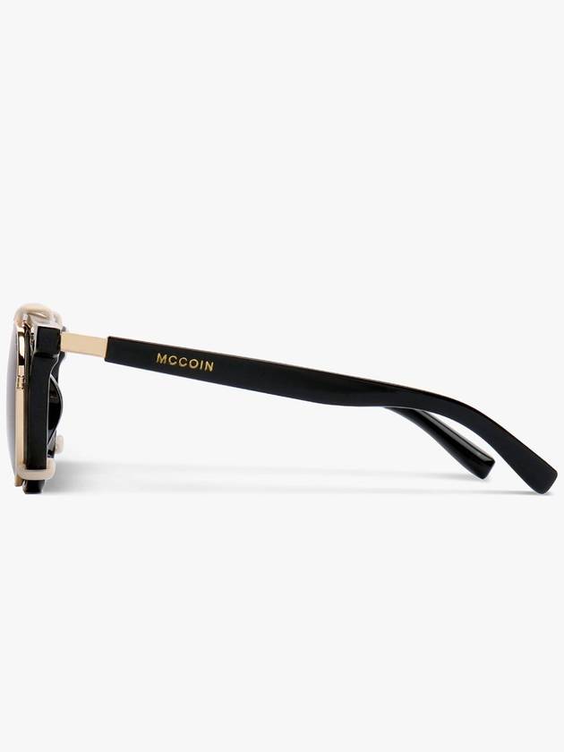 CUBA 01 Cuban black gold clip sunglasses - MCCOIN - BALAAN 4