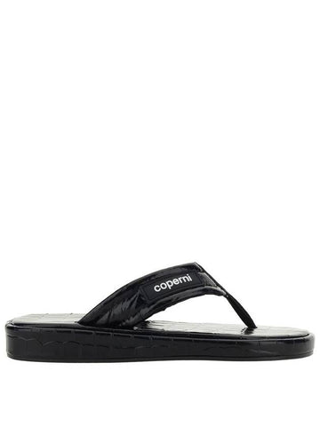 Croco Branded Flip Flop - COPERNI - BALAAN 1