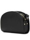 Women's Demil Lune Half Moon Shoulder Cross Bag Black - A.P.C. - BALAAN 3