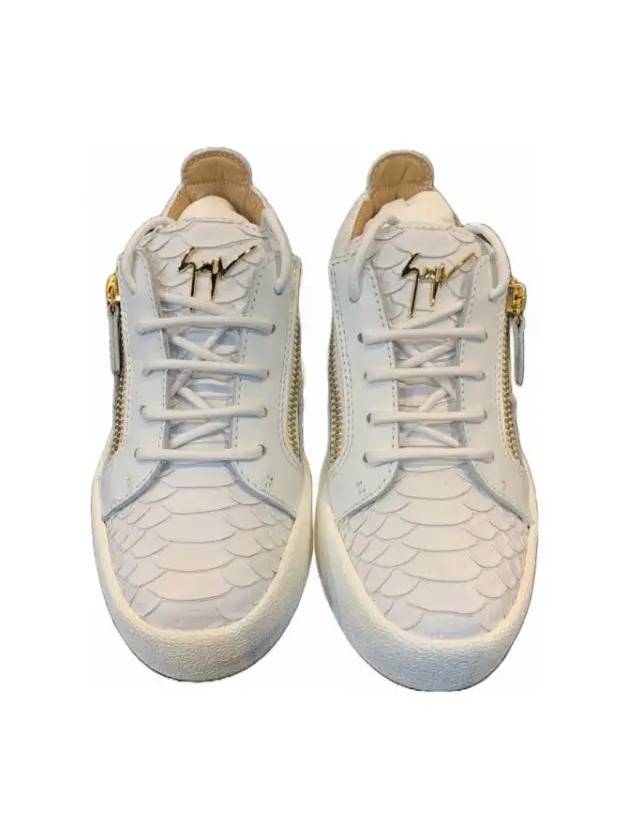 RW70001 002 Women s May London Sneakers White Giuseppe Zanotti - GIUSEPPE ZANOTTI - BALAAN 2