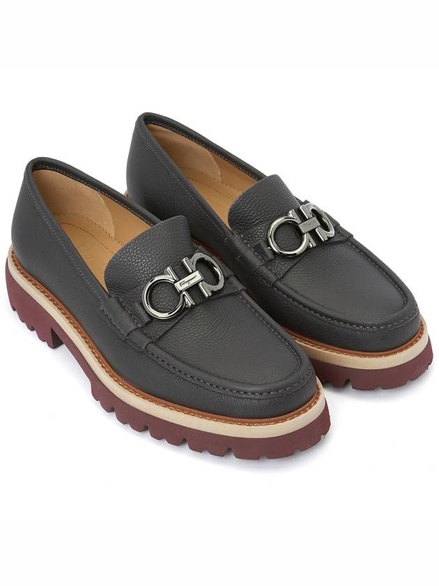 Gancini Bleecker Loafer Symboli Sand Cookie - SALVATORE FERRAGAMO - BALAAN 4