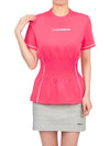 Kim short sleeve t-shirt pink - J.LINDEBERG - BALAAN 6