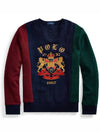 Gold embroidered Crest Fleece fleece sweater - POLO RALPH LAUREN - BALAAN 1