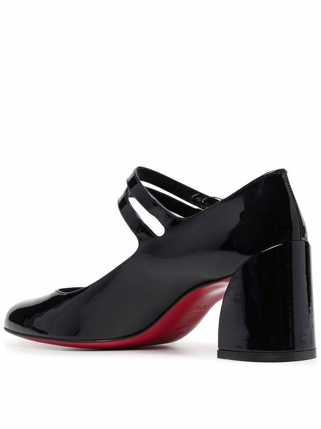 Miss Jane 55 Patent Pumps Heel Black - CHRISTIAN LOUBOUTIN - BALAAN 5