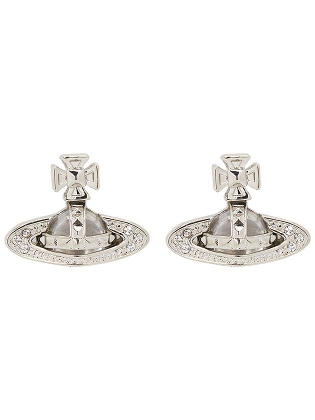 Pina Bas Relief Earrings Silver - VIVIENNE WESTWOOD - BALAAN 2