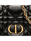 Caro Macrocannage Mini Cross Bag Black - DIOR - BALAAN 7