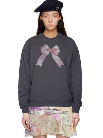 Women's Cotton Sweat Top Grey - 2113 STUDIO - BALAAN 1