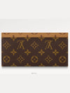 Emilie Monogram Reverse Canvas Long Wallet Brown - LOUIS VUITTON - BALAAN 3